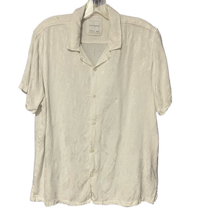 Ricky & Micky Men's Button Up Short Sleeve Shirt Size XL